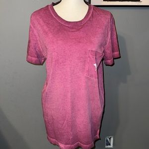 Pink oversized t-shirt